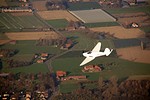 un avion prs de nous