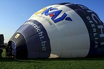l'air chaud dans le ballon